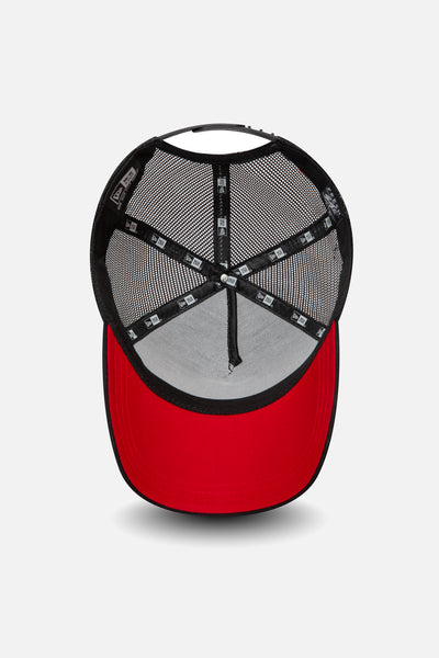 New Era Fresh Ego bel-air trucker black and red