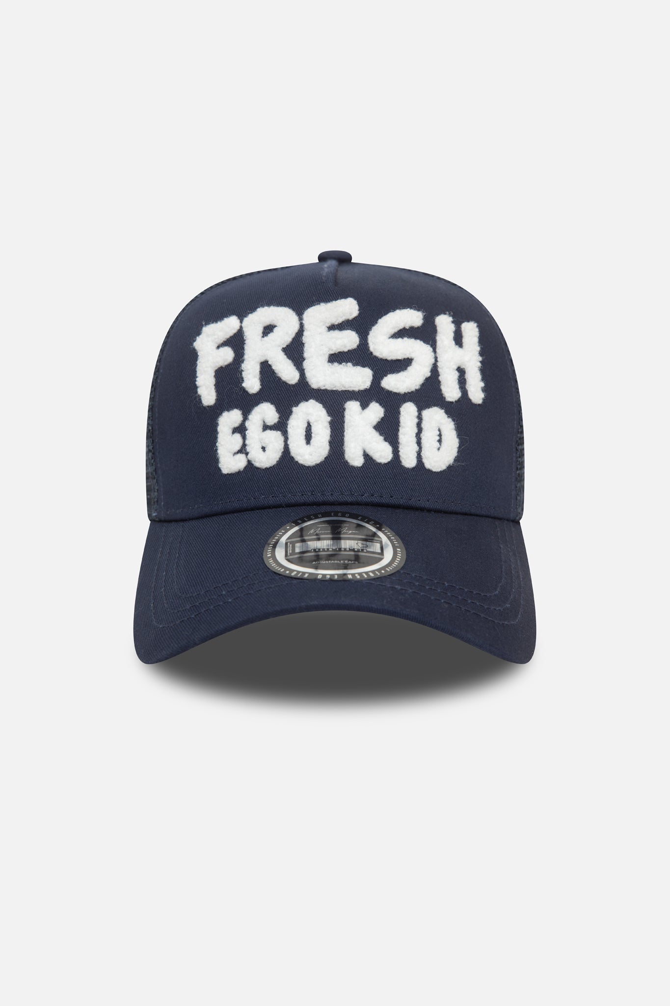 Fresh Ego Kid Bel-Air logo trucker