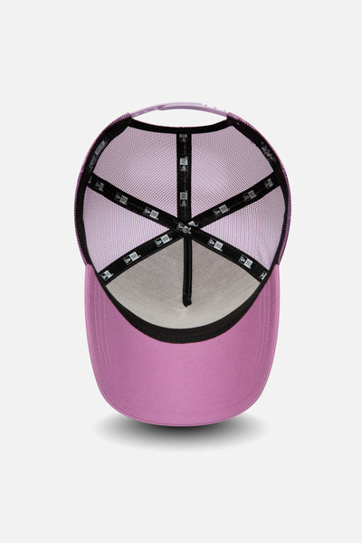 New Era mesh trucker purple