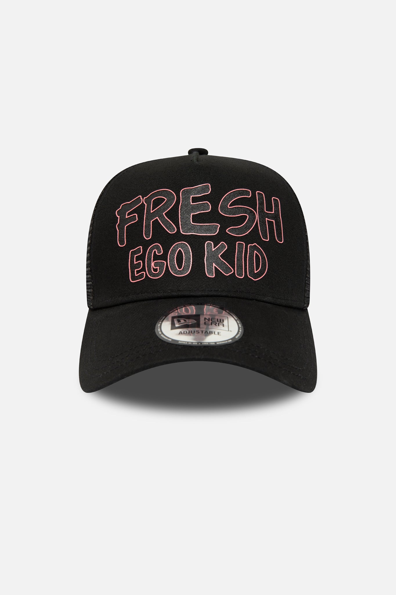 New Era Fresh Ego bel-air trucker black and pink