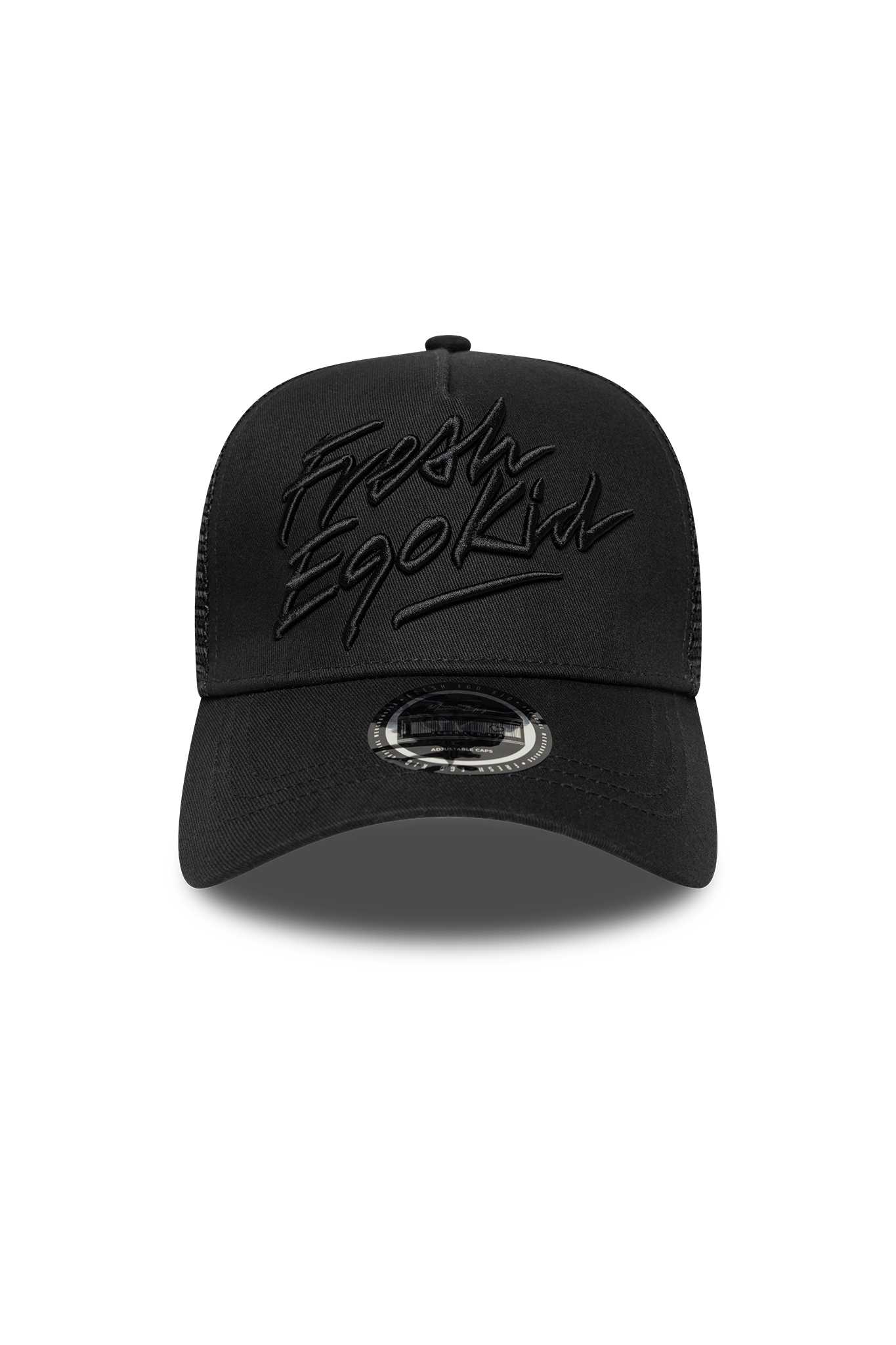 FRESH EGO RETRO SCRIPT TRUCKER
