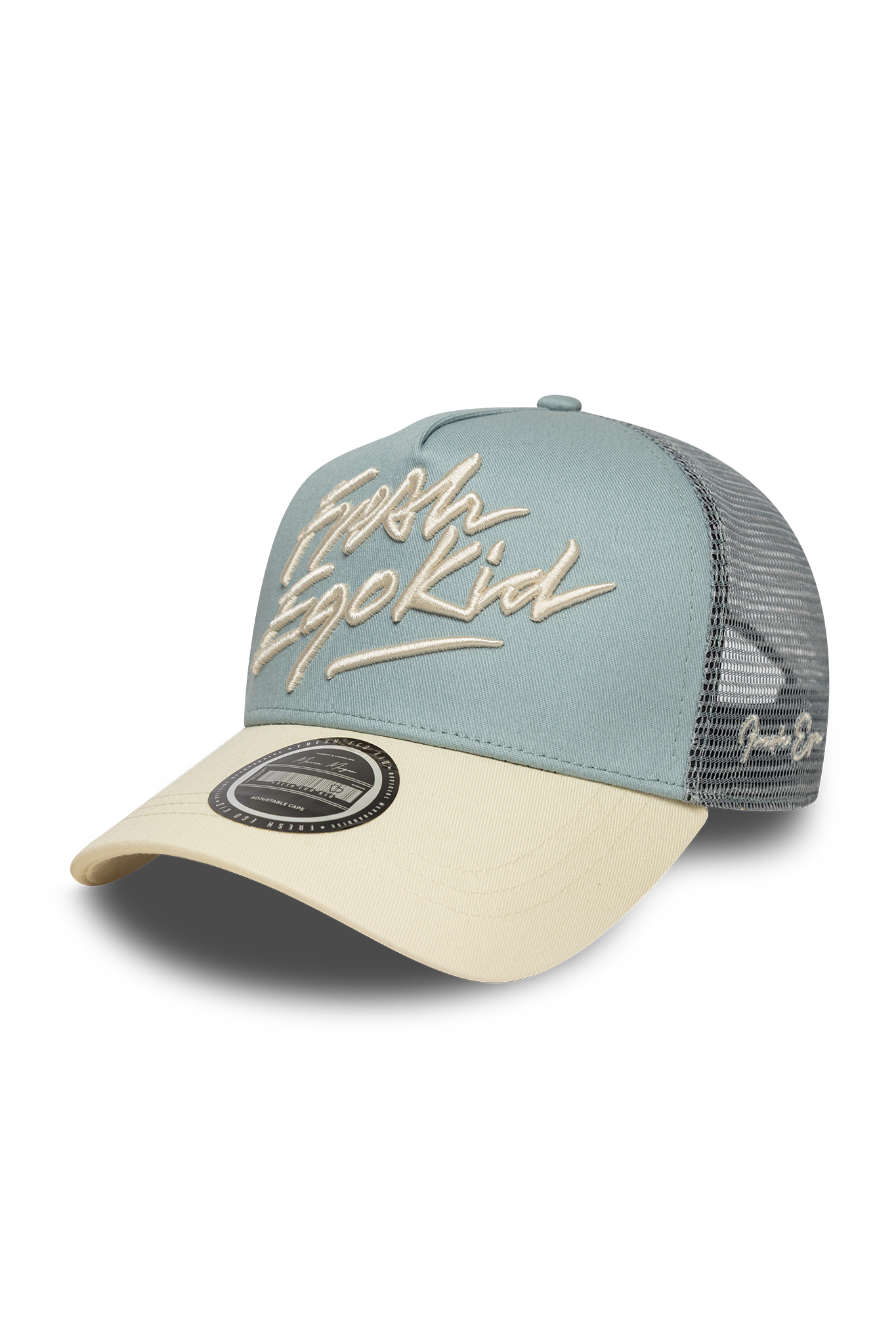 FRESH EGO RETRO SCRIPT TRUCKER