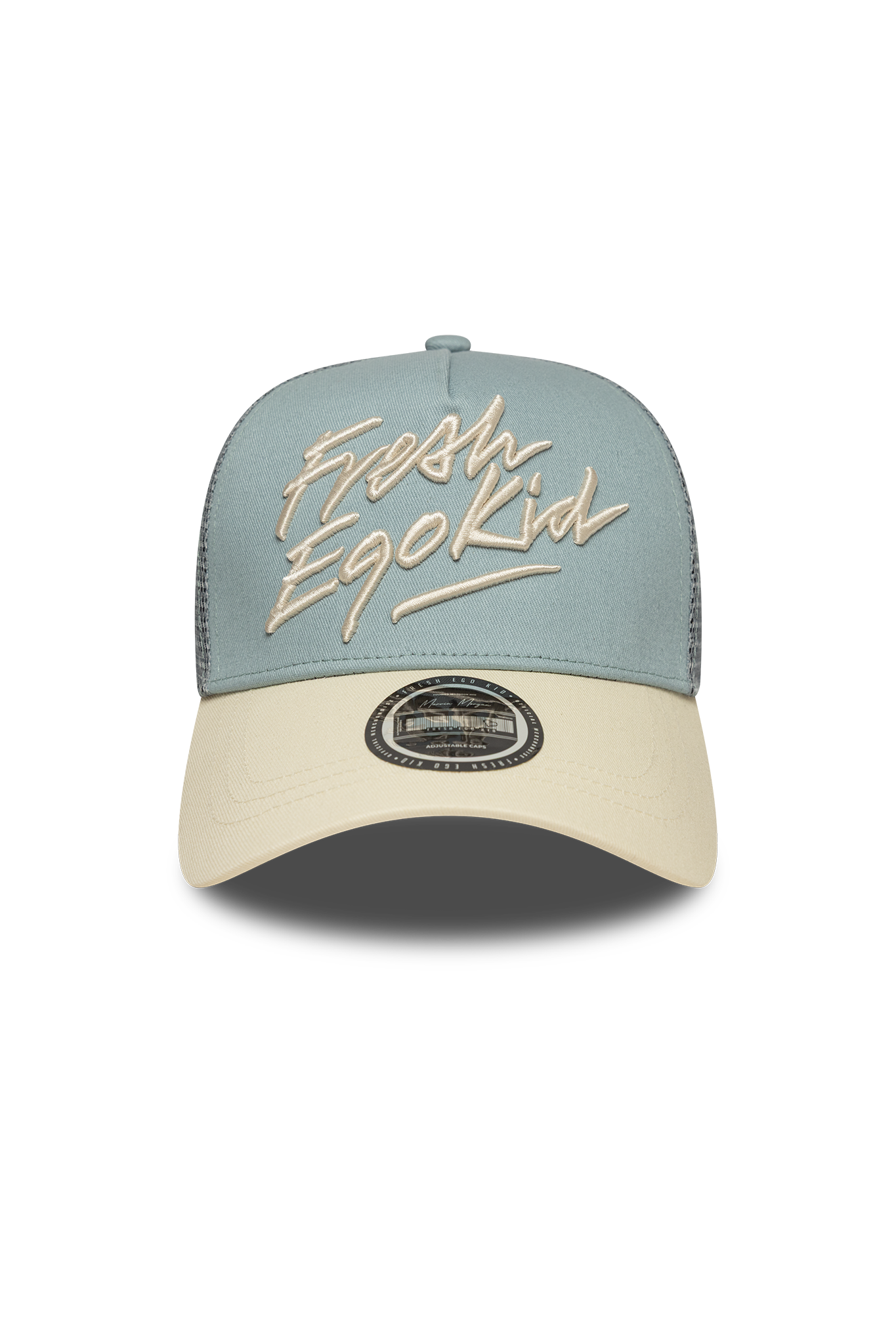 FRESH EGO RETRO SCRIPT TRUCKER