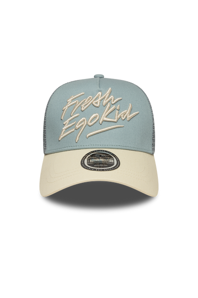 FRESH EGO RETRO SCRIPT TRUCKER