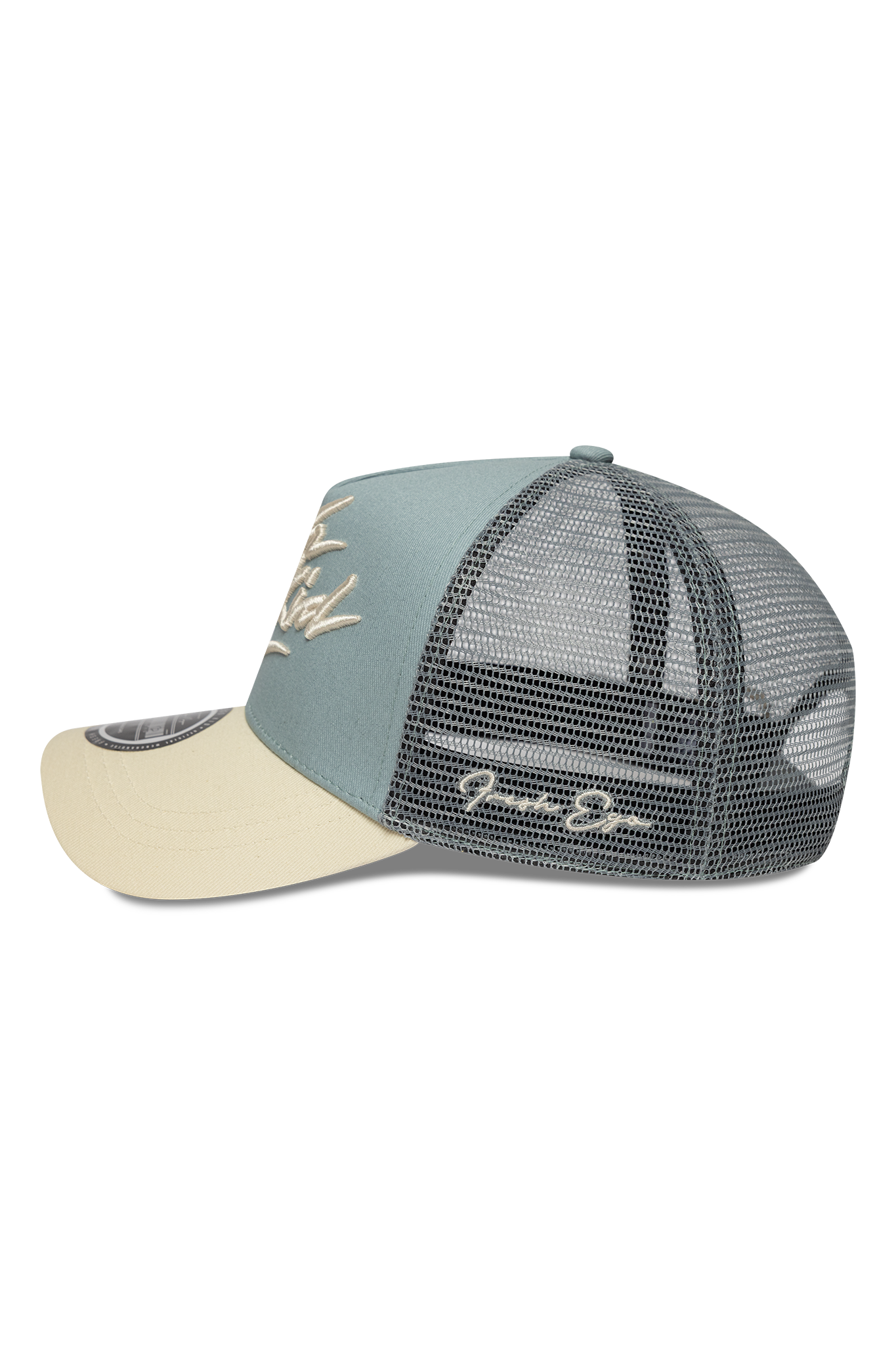 FRESH EGO RETRO SCRIPT TRUCKER
