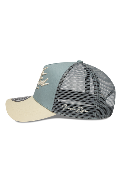 FRESH EGO RETRO SCRIPT TRUCKER