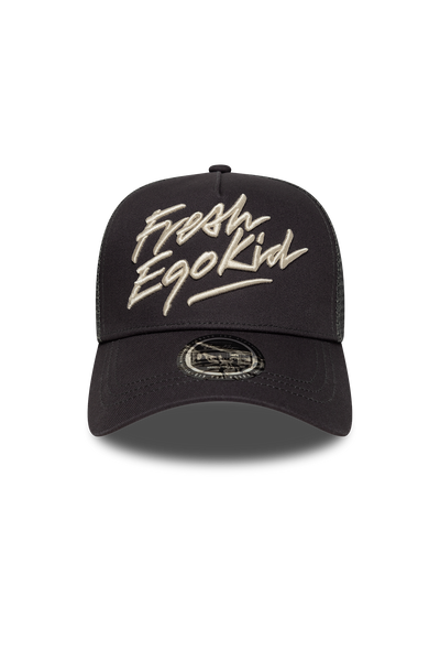 FRESH EGO RETRO SCRIPT TRUCKER
