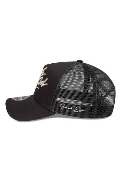 FRESH EGO RETRO SCRIPT TRUCKER