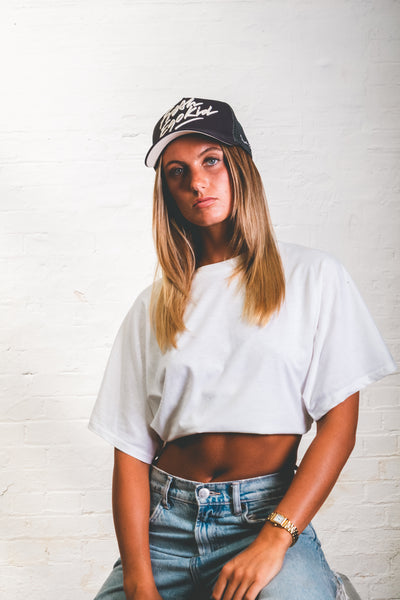 FRESH EGO RETRO SCRIPT TRUCKER