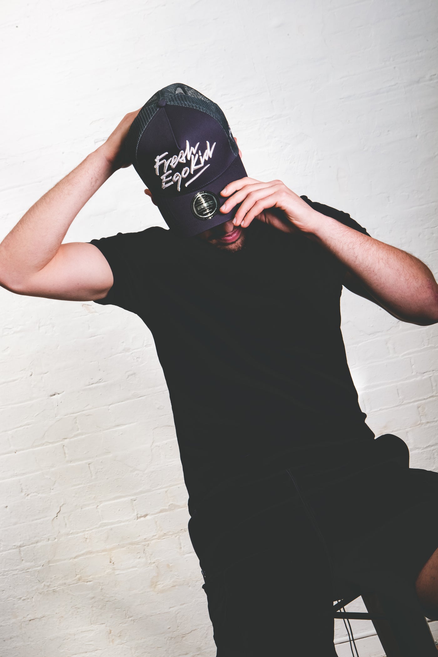 FRESH EGO RETRO SCRIPT TRUCKER