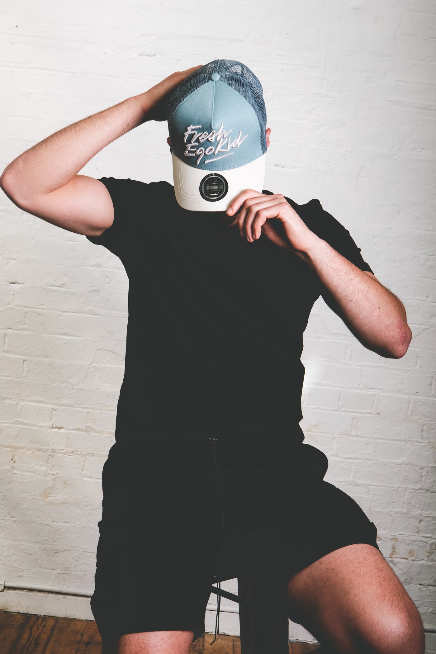 FRESH EGO RETRO SCRIPT TRUCKER