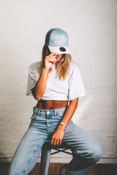 FRESH EGO RETRO SCRIPT TRUCKER
