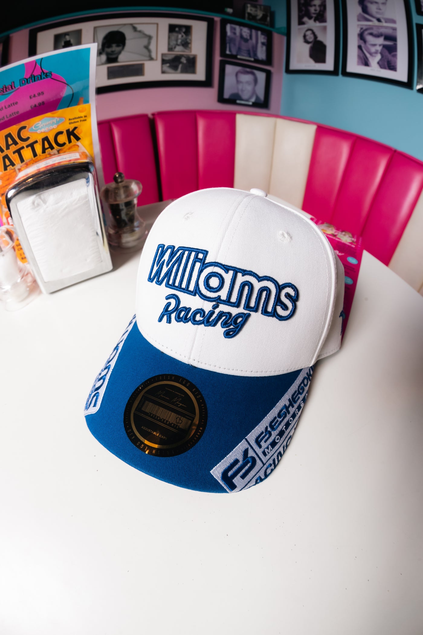 Fresh Ego Kid x Williams Racing Celebratory Style