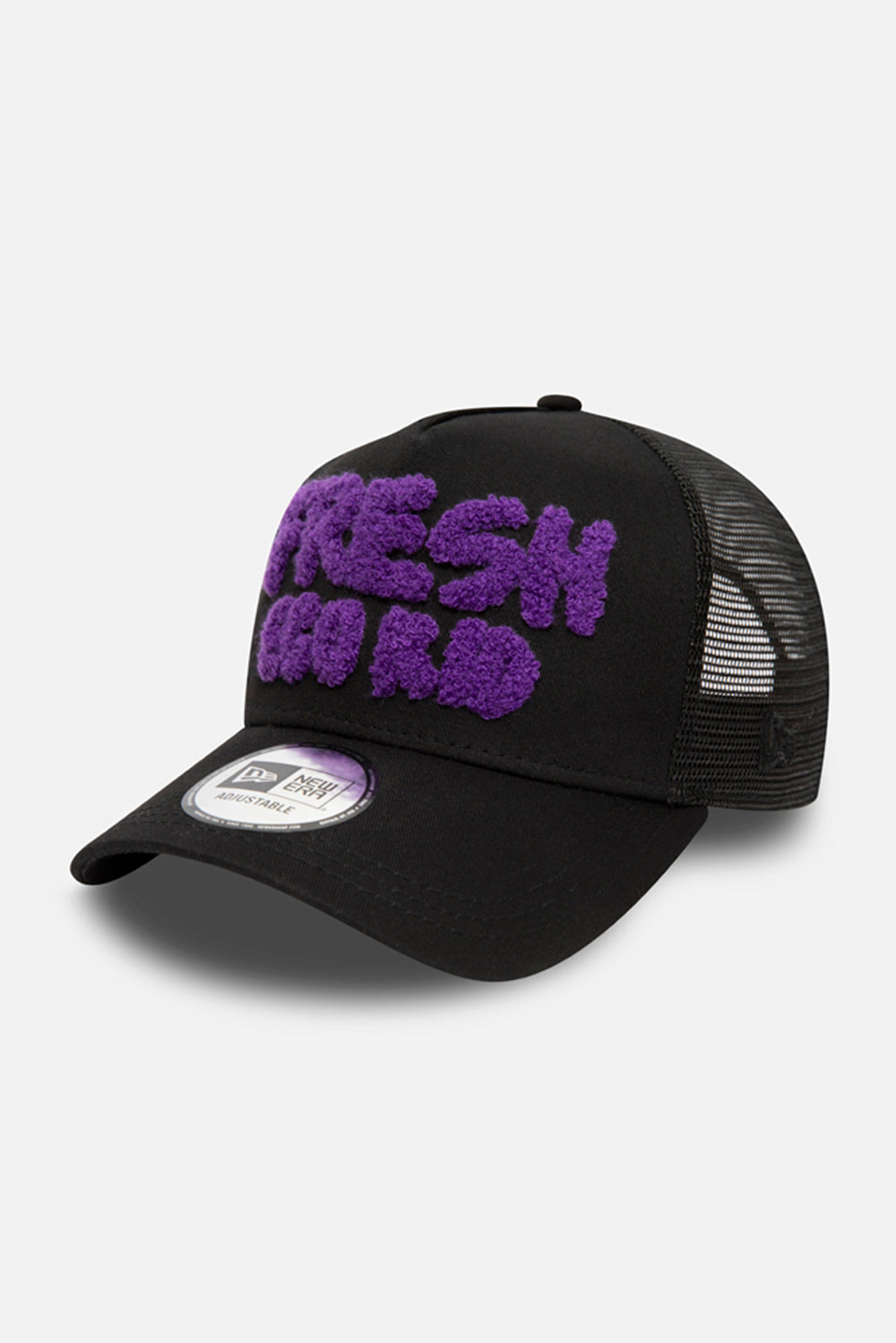 New Era Bel-air Mesh trucker Black & Purple
