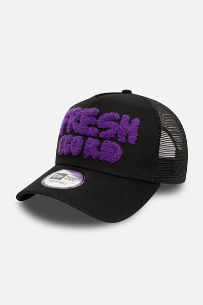 New Era Bel-air Mesh trucker Black & Purple