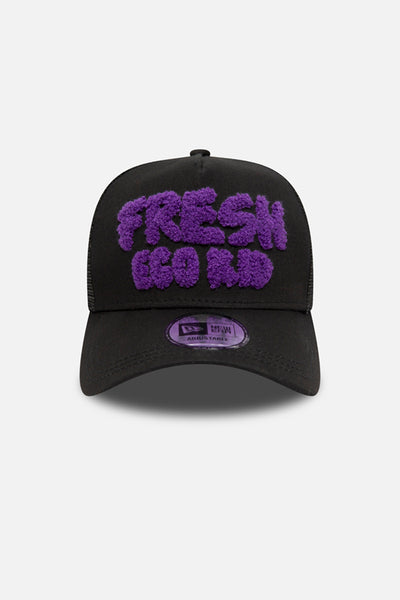 New Era Bel-air Mesh trucker Black & Purple