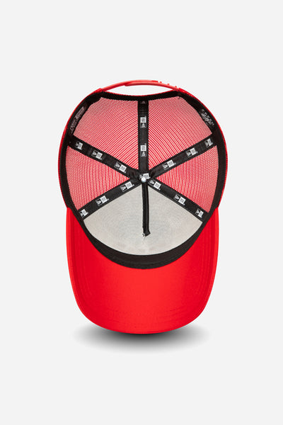 New Era Classic A-frame Mesh Trucker Red
