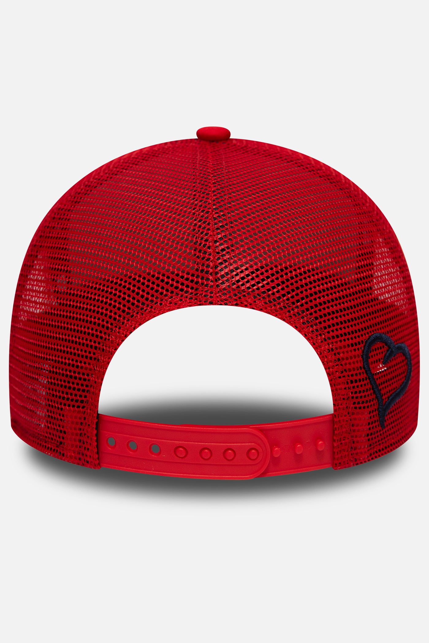 fresh ego kid new era New Era mesh trucker in red 